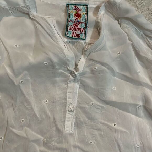 Johnny Was Patchwork Blouse - Picture 4 of 8